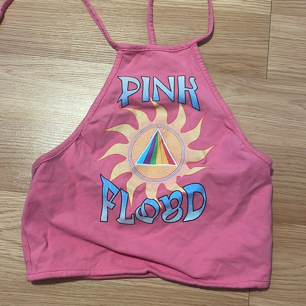 Pink Floyd forever 21 crop top